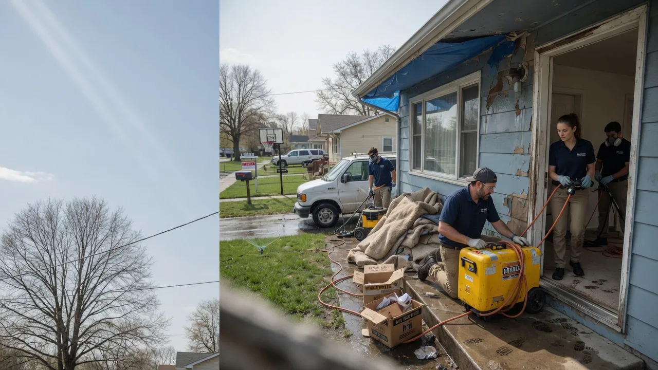 Basement Flood Cleanup in Montevideo, MN near me